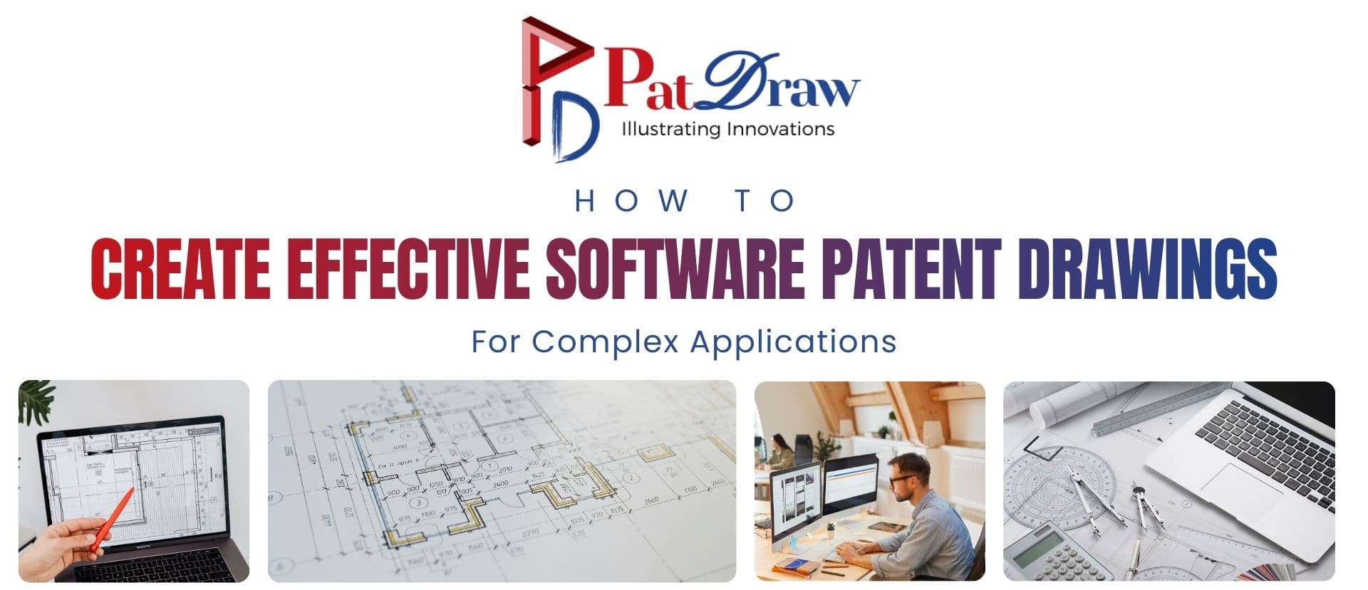 How to Create Effective Software Patent Drawings for Complex Applications?