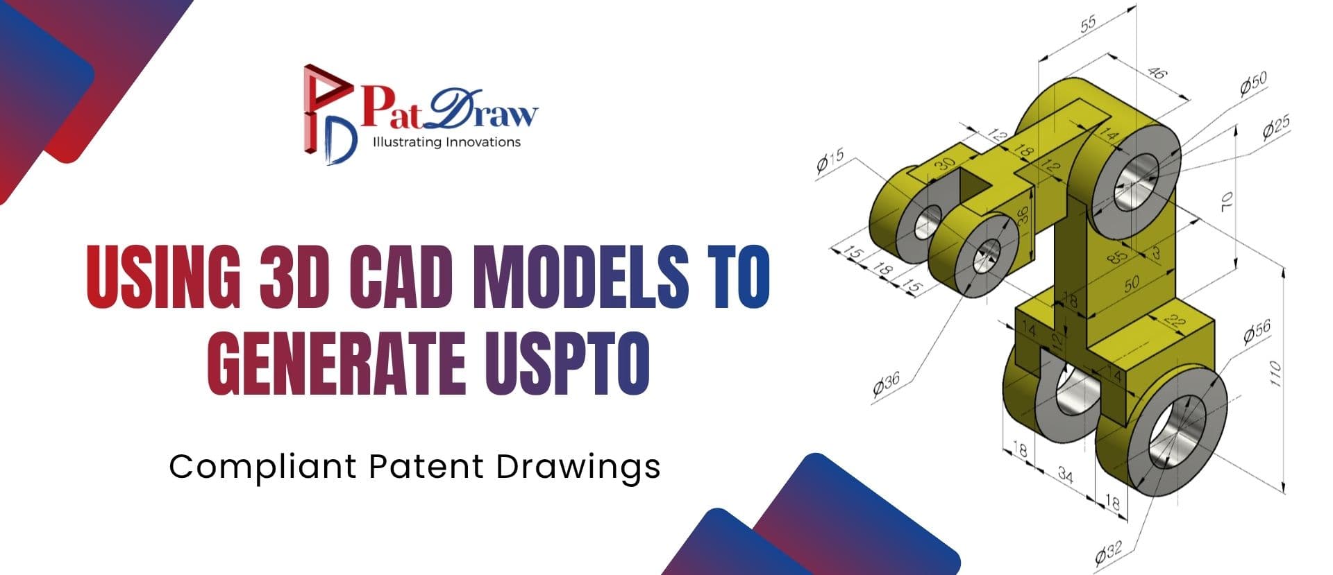 Cad Models Inventions Using 3D CAD Models to Generate USPTO-Compliant Patent Drawings